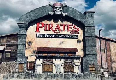 Pirates Voyage on a cloudy day
